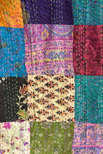 Load image into Gallery viewer, Reversible Kantha Silk Kimono Jacket