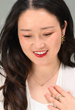 Load image into Gallery viewer, Brushed Gold Vine Leaf Earrings