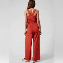 Load image into Gallery viewer, Rust Athleta Stretch Jumpsuit - Size 12