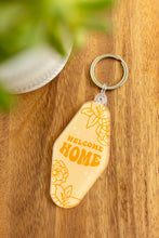 Load image into Gallery viewer, Welcome Home | Retro Hotel Keychain