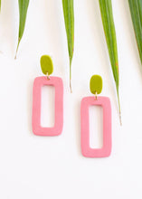 Load image into Gallery viewer, Strawberry Fizz Statement Earrings