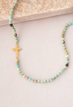 Load image into Gallery viewer, Faithful Necklace in Turquoise
