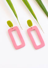 Load image into Gallery viewer, Strawberry Fizz Statement Earrings