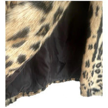Load image into Gallery viewer, Michael Kors Faux Fur Leopard Jacket - Size 10
