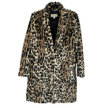 Load image into Gallery viewer, Michael Kors Faux Fur Leopard Jacket - Size 10