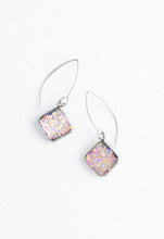 Load image into Gallery viewer, Silver Galaxy Earrings