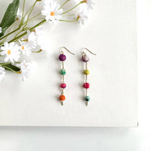 Load image into Gallery viewer, Kantha Duster Earrings