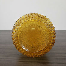 Load image into Gallery viewer, Diamond Point Amber Empoli Genie Bottle