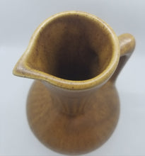 Load image into Gallery viewer, Vintage Brown Maple Leaf Monmouth Pottery Pitcher