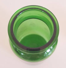 Load image into Gallery viewer, Vintage Belgian Glass Green Apothecary Jar