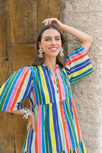 Load image into Gallery viewer, Fall Painted Double Tiles Earrings
