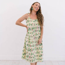Load image into Gallery viewer, Cotton Floral Beach Dress
