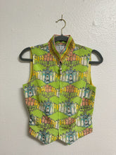 Load image into Gallery viewer, Soap + Laundry Tapp New York One of a Kind Print Vest - Medium
