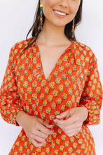 Load image into Gallery viewer, Rainbow Cascade Dots Earrings
