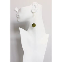 Load image into Gallery viewer, FERE92 Geometric wood earrings

