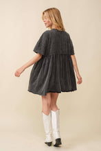 Load image into Gallery viewer, Sequin Ornaments Christmas Pink Baby Doll Cotton Dress
