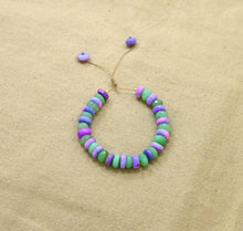 Load image into Gallery viewer, Statement Beaded Bracelet - Peruvian Opal
