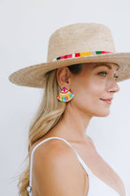 Load image into Gallery viewer, Spanish Bright Painted Tile Earrings
