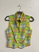 Load image into Gallery viewer, Soap + Laundry Tapp New York One of a Kind Print Vest - Medium
