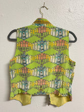 Load image into Gallery viewer, Soap + Laundry Tapp New York One of a Kind Print Vest - Medium
