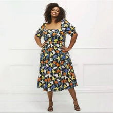 Load image into Gallery viewer, Eloquii Elements Floral Maxi - 26
