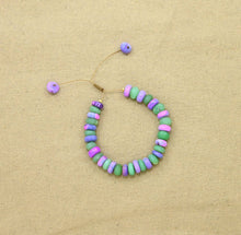 Load image into Gallery viewer, Statement Beaded Bracelet - Peruvian Opal
