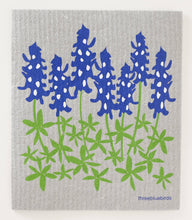 Load image into Gallery viewer, Bluebonnets Swedish Dishcloth
