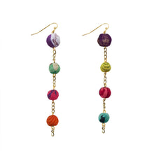 Load image into Gallery viewer, Kantha Duster Earrings
