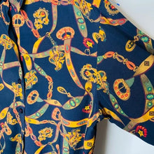 Load image into Gallery viewer, Evan Picone Vintage Belts Blouse - Size 12
