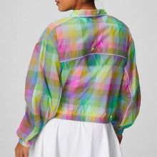 Load image into Gallery viewer, Fabletics Colorful Cropped Payton Wind Breaker Jacket
