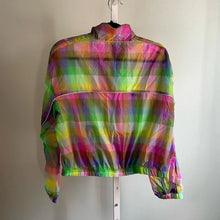 Load image into Gallery viewer, Fabletics Colorful Cropped Payton Wind Breaker Jacket
