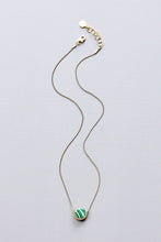Load image into Gallery viewer, JLT216 malachite mini necklace
