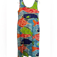 Load image into Gallery viewer, Vintage Jam's World Fish Dress - Medium

