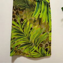 Load image into Gallery viewer, Lafayette 148 Green Palms Silk Dress - Size 0
