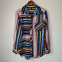 Load image into Gallery viewer, Mischa Multicolor Striped Top - M
