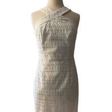 Load image into Gallery viewer, Trina Turk White lace Halter Dress - Size 8
