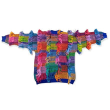 Load image into Gallery viewer, Rainbow Fringe Vintage Sweater - Medium

