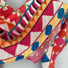 Load image into Gallery viewer, Silk Multi Colored Oblong Scarf
