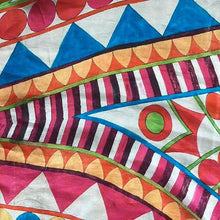 Load image into Gallery viewer, Silk Multi Colored Oblong Scarf
