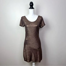 Load image into Gallery viewer, Free People Bronze Moonage Daydream Bodycon Dress - S/M

