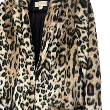 Load image into Gallery viewer, Michael Kors Faux Fur Leopard Jacket - Size 10
