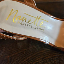 Load image into Gallery viewer, Nanette Leopore Caramel Brown Lucite Heels - 7.5
