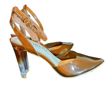 Load image into Gallery viewer, Nanette Leopore Caramel Brown Lucite Heels - 7.5
