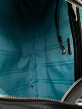 Load image into Gallery viewer, Tumi Black Nylon XL Hobo with Leather Trim
