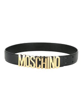 Load image into Gallery viewer, Moschino Logo Leather Belt
