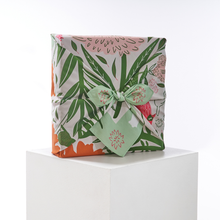 Load image into Gallery viewer, Tranquility Medium Cotton Furoshiki Wrap
