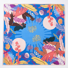 Load image into Gallery viewer, Moonlight Small Cotton Furoshiki Wrap
