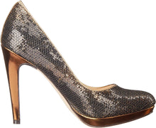 Load image into Gallery viewer, Cole Haan Bronze Chelsea Platform Pumps- 8.5
