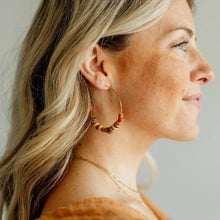 Load image into Gallery viewer, Gather Ellen Hoop Earrings - Large
