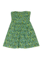 Load image into Gallery viewer, Cynthia Steffe Cotton Floral Strapless Dress - Size 2
